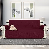 voordelige Bankhoes-Rekbare jacquard waterdichte bankhoes, antislip, huisdiervriendelijke bankbeschermer, duurzame, vlekbestendige meubelhoes voor honden en katten
