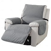 ieftine Husă pentru fotoliu reclinabil-husă de canapea impermeabilă, husă de canapea antiderapantă, durabilă, prietenoasă cu animalele de companie, anti-pete, culoare solidă, covoraș de canapea modern și minimalist, acoperire completă pentru câini și pisici, sufragerie, utilizare în tot sezonu