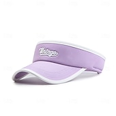 お買い得  キャップ＆ハット＆バイザー-ベースボール・キャップ サンハット テニスキャップ 男女兼用(儿童不要选这个) キャップ ランニングキャップ パッチワーク 日焼け防止 吸汗性 高通気性 のために テニス 野球 ピクルスボール 夏 春 ブラック ホワイト ピンク