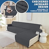 voordelige Bankhoes-Waterdichte antislipmat voor huisdieren op de bank, duurzame chaise longue hoes, bankbeschermer, vlekbestendige meubelhoes voor honden en katten, geschikt voor de woonkamer, alle seizoenen.