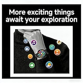 olcso Okosórák-okosóra nőknek, elegáns, kerek számlapú okosóra fitneszkövetővel, alvásfigyelővel, lépésszámlálóval, IP68 vízállósággal, barkács óralap, Android, iOS, iPhone, Samsung kompatibilis