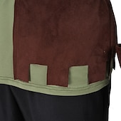 economico Outfit-Medievale Rinascimento Pantaloni Gilet Camicia Lunghe Elfo Ranger Costume Per uomo Fantasia Halloween Carnevale Mascherata Fiera Rinascimentale LARP Festa a tema retrò Adulti Gilet Camicia Pantaloni