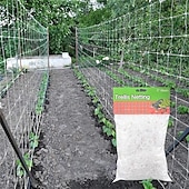 cheap Garden &amp; Urban Farming-Garden Climbing Net Trellis Netting Heavy-Duty Plant Support Stand for Flowers Vegetable Vine Orchard Gardening Tools