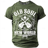  Herr Rolig Slang T-shirt Kortärmad T-shirt 3D-tryck Rund hals Skjorta Mode Dagligen Dagligen Gata Svart Rubinrött Sommar Vår Kläder S M L XL XXL XXXL