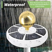 economico Illuminazione vialetto-Rotondo Impermeabile Moderno Energia solare 1 pezzo