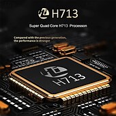 cheap Projectors-Android 11.0 Mini Projector with WiFi and Bluetooth, Support 4K Video Decoding, H713 Quad Core Processor, 5G Dual WiFi Portable Projector, HDR10+ Home Theater Movie Projector for Outdoor