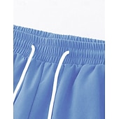 voordelige Vakantie-Voor heren Ladingbroek Cargoshorts Korte broek Casual korte broek Zak Elastische taille Effen Knielengte Casual Buiten Streetwear Modieus Streetwear Zwart Marineblauw Inelastisch