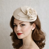 preiswerte Fascinators &amp; Hüte-Elegant Retro Vintage Fascinator-Hut Faszination Kate Middleton Kostüm Damen Maskerade Party / Abend Junggesellinnenabschiedsparty Erwachsene Hut