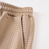 economico Pantaloncini casual-Per uomo Pantaloncini Waffle Shorts Pantaloncini Estivi Shorts da Spiaggia Pantaloncini casual Tasca Elastico in vita Blocco di colori Comodità Traspirante Lunghezza al ginocchio Casuale All'aperto