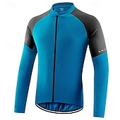 abordables Chaquetas y chalecos para hombre-Hombre Chaqueta de Ciclismo Chaqueta para lluvia Empacable Impermeable Resistente al Viento Protección UV Bicicleta Chaqueta Paravientos MTB Bicicleta Montaña Ciclismo Carretera Ciclismo urbano Negro