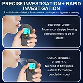 cheap Car Safety &amp; Security-Professional Portable Breathalyzer, Digital Alcohol Tester with LCD Display, High Precision 3-Unit Alcohol Detector (%BAC, g/l, mg/l), 3-Color LED Warning Indicators for Drivers