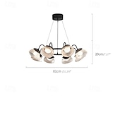cheap Sputnik Design-Modern Crystal Chandelier Ring Design Pendant Lights Hanging Lamps Ceiling Light Fixture Indoor Lighting Creative Main Light Luxury Dining Room Bedroom Light Living Room 110-240V