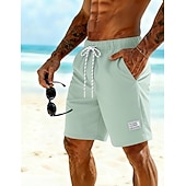 economico Pantaloncini casual-Per uomo Shorts sportivi Shorts Pantaloncini Estivi Shorts da Spiaggia Pantaloncini casual Tasca Elastico in vita Semplice Comodità Traspirante Lunghezza al ginocchio All'aperto Spiaggia Vacanza