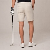 halpa työshortsit-Miesten Shortsit Mekko Shortsit Työshortsit Golfshortsit Perus Tavallinen Solid Color Mukavuus Hengittävä Polven yläpuolella liiketoiminta Toimisto Iltajuhlat Muoti Katutyyli Laivaston sininen