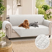 cheap Sofa Cover-100% Waterproof Couch Covers Sofa Covers for Dogs Couch Protector Triple Non-Slip Sofa Slipcover for 3 Cushion Couch Furniture Protector for Pets, Kids,Dog