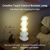 voordelige Nursery Night Lights-Magic Crystal Bluetooth-luidspreker met afstandsbediening en RGB-sfeerverlichting. &amp;Draaifunctie, aanraakbediening, Bluetooth 5.3, draagbaar woonaccessoire, cadeau voor tieners en volwassenen