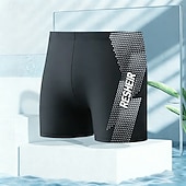 preiswerte Herren Badehosen-Herren Boardshorts Badeshorts Bademode Strand Schwimmbad Atmungsaktiv Schnelltrocknend Elastische Taille Punkt Kurz Sport Brautkleider schlicht Sportkleidung Weiß Rote Mikro-elastisch