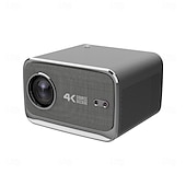 baratos Projetores-Projetor inteligente 4K com Android 13, projetor nativo para home theater com resolução 1080p e foco automático. &amp;Correção trapezoidal automática, Wi-Fi 6, Bluetooth 5.4, chip Amlogic T950S, projetor