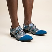 お買い得  オックスフォードシューズ-メンズ マルチカラー バックル ドレス ローファー エレガントなオックスフォード風シューズ スタイリッシュなパーティー、結婚式、ビジネス、イブニングウェア ファッションに敏感な男性のためのフットウェア