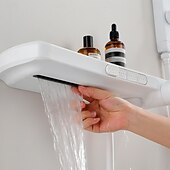 cheap Shower Faucets-Shower System Set - Multi Spray Shower Contemporary Electroplated Mount Outside Ceramic Valve Bath Shower Mixer Taps