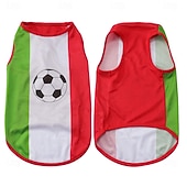 voordelige Vakantie-Voetbalkleding voor honden, machinewasbaar.