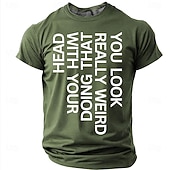  Bărbați Amuzant Tricou Manșon scurt Tricou Tipărire 3D Stil Nautic Cămașă Modă Designer Simplu Casual Zilnic Petrecere Roșu-aprins Vară Primăvară Îmbrăcăminte S M L XL XXL XXXL