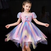 cheap Girls' Costumes-Princess Dress Cosplay Costume Outfits Movie Fashion Cute Tutus for Girls' Kid's Masquerade Daily Holiday Comic Con