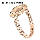 billige Apple Watch Bands-Modern Buckle Compatible with Apple Watch band 38mm 40mm 41mm 42mm 44mm 45mm 46mm 49mm Metal Clasp Adjustable Alloy Strap Replacement Wristband for iwatch Ultra 3 2 Series 11 10 9 8 7 SE 6 5 4 3 2 1