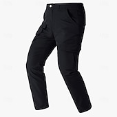 billiga Cargobyxor-Herr Militärbyxor Långbyxor Taktiska byxor Flera fickor Flikficka Ensfärgat Vindtät Komfort Dagligen Utomhus Helgdag Semester Streetwear Svart Armégrön Oelastisk