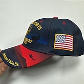 billige U.S. 250-årsjubileum-U.S. Marine Corps 250-årsjubileumsbaseballcaps 1775-2025, brodert militærhatt med Semper Fidelis, amerikansk flagg, rød &amp;blå patriotisk justerbar lue