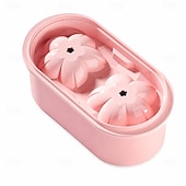 economico Utensili e gadget da cucina-Stampo per ghiaccio 3D a forma di fiori di ciliegio, vassoio per ghiaccio in silicone a forma di fiori di ciliegio, stampo per cubetti di ghiaccio per whisky, vassoi per cubetti di ghiaccio per il
