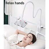 baratos Suportes para telefone-Kit com 4 suportes flexíveis para celular, com braço longo e rotação de 360°, ideais para cama, mesa, cabeceira ou escritório. Compatível com iPhone, Samsung e a maioria dos smartphones.