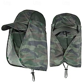 cheap Heating &amp; Cooling-2-in-1 UV Protection Sun Hat for Men &amp; Women, Outdoor Summer Hat with Removable Face Shield for Fishing, Hiking &amp; Camping, Lightweight, Breathable, Quick-Dry Sun Hat for Full Face &amp; Neck Protection