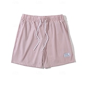 economico Pantaloncini casual-Per uomo Shorts sportivi Shorts Pantaloncini Estivi Shorts da Spiaggia Pantaloncini casual Tasca Elastico in vita Semplice Comodità Traspirante Lunghezza al ginocchio All'aperto Spiaggia Vacanza