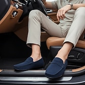 halpa Rennot loaferit-miesten mokkanahkaiset penny loafers-kengät kevään ja kesän käyttöön