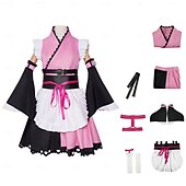  Time Travel Anime Dress Outfits Maid Suits Cosplay Suits Masquerade Anime Expo Costume For Women's Adults'