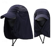 cheap Heating &amp; Cooling-2-in-1 UV Protection Sun Hat for Men &amp; Women, Outdoor Summer Hat with Removable Face Shield for Fishing, Hiking &amp; Camping, Lightweight, Breathable, Quick-Dry Sun Hat for Full Face &amp; Neck Protection