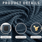 Недорогие Чехол для дивана-100% водонепроницаемые, не проливающиеся чехлы для уличных подушек, чехлы для диванов, эластичные чехлы для подушек садовых кресел, сменные чехлы для сидений, однотонные.