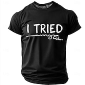  Homens Engraçado Camiseta Manga Curta Camiseta Impressão 3D Gola Redonda Camisa Moda Designer Simples Casual Diário Festa Vermelho Verão Primavera Roupa S M L XL XXL XXXL