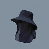 preiswerte Heizen und Kühlen-Anglerhut mit abnehmbarem Sonnenschutz, Gesichts- und Nackenschutz für den Sommer – breite Krempe, UV-Schutz, Unisex-Sonnenhut zum Wandern, Angeln und Reisen