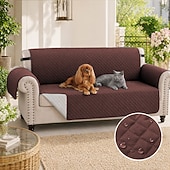 cheap Sofa Cover-100% Waterproof Couch Covers Sofa Covers for Dogs Couch Protector Triple Non-Slip Sofa Slipcover for 3 Cushion Couch Furniture Protector for Pets, Kids,Dog