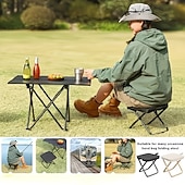 cheap Outdoor Recreation-Portable Folding Chair Adult Heavy-Duty Portable Folding Chair with a 440 lbs Weight Capacity, Lightweight and Sturdy Frame, Compact Foldable Outdoor Chair with Portability, Stool-Like, Weather-Resist