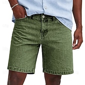 halpa Rennot shortsit-SoftFade™ Miesten Shortsit Vapaa-ajan Shortsit Happopesu Shortsit Taskut Yksinkertainen Mukavuus Hengittävä Polvipituinen Vapaa-ajan Ulkoilu Rantaloma Muoti Sininen Violetti Ei-Venyttävä