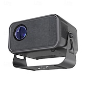 cheap Projectors-Android 11.0 Mini Projector with WiFi and Bluetooth, Support 4K Video Decoding, H713 Quad Core Processor, 5G Dual WiFi Portable Projector, HDR10+ Home Theater Movie Projector for Outdoor