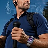 economico Smartwatch-Smartwatch robusto da uomo con torcia, smartwatch militare per attività all'aperto con chiamate Bluetooth, 2 cinturini, monitoraggio del sonno, oltre 100 modalità sportive, orologio fitness