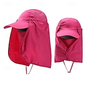 cheap Heating &amp; Cooling-2-in-1 UV Protection Sun Hat for Men &amp; Women, Outdoor Summer Hat with Removable Face Shield for Fishing, Hiking &amp; Camping, Lightweight, Breathable, Quick-Dry Sun Hat for Full Face &amp; Neck Protection