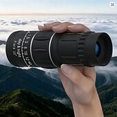 ieftine Telescop-Telescop monocular de mare putere 16x52 pentru meciuri de fotbal, monocular HD portabil pentru meciuri de fotbal &amp;turnee mondiale, lunetă portabilă potrivită pentru stadioane, pentru fanii sportului