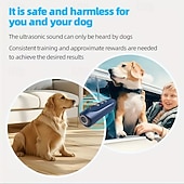 economico Strumenti di Formazione-dispositivo antiabbaio, repellente per cani ricaricabile da 5 metri, portata effettiva,