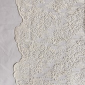cheap Sheer Curtains-White Lace Sheer Curtains Floral Embroidered Window Curtain Panels Light Filtering Rod Pocket Vintage Sheer Drapes for Bedroom Living Room Farmhouse Decor