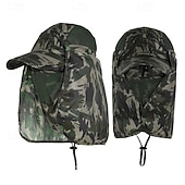 cheap Heating &amp; Cooling-2-in-1 UV Protection Sun Hat for Men &amp; Women, Outdoor Summer Hat with Removable Face Shield for Fishing, Hiking &amp; Camping, Lightweight, Breathable, Quick-Dry Sun Hat for Full Face &amp; Neck Protection